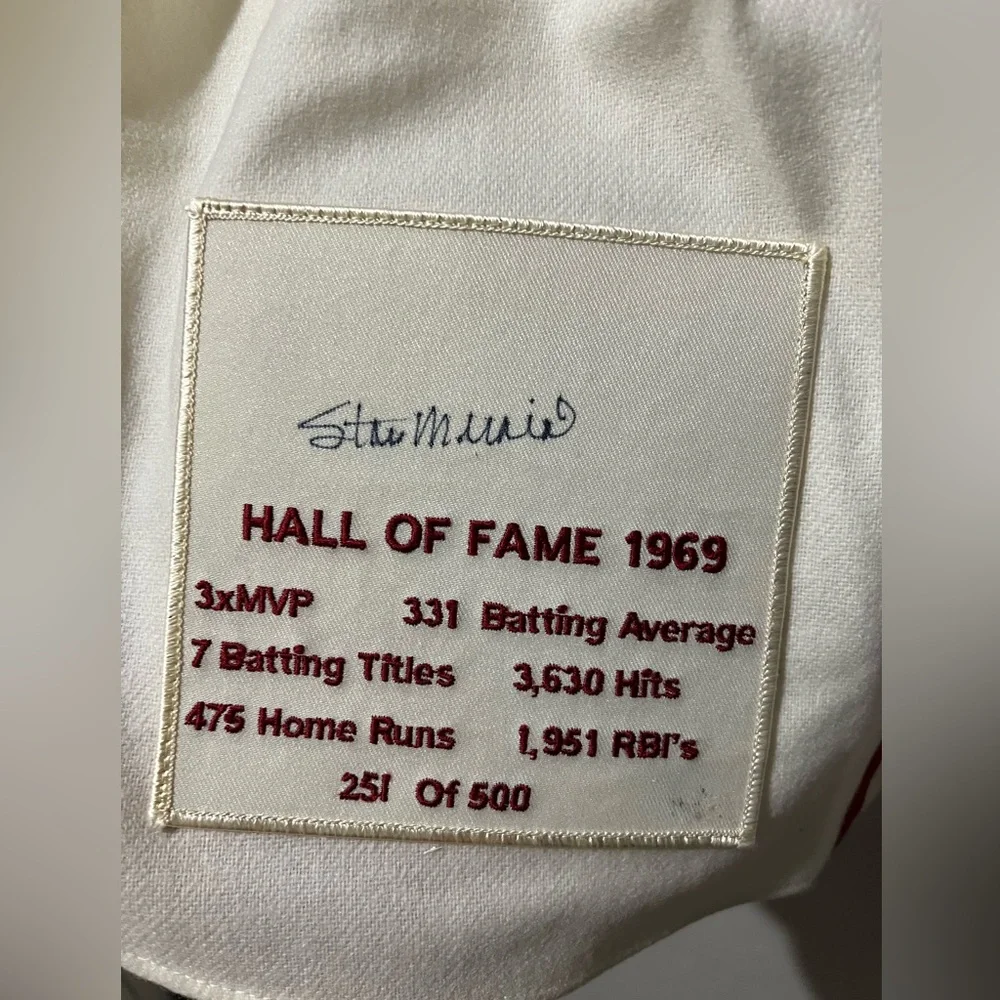 Stan Musial autographed jersey - Picture 5 of 6